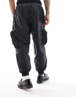 Trousers & Chinos*Nike Tech Woven Lined Cargo Trousers In Black