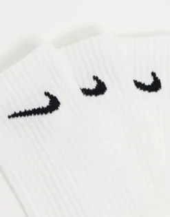 Sportswear*Nike Training 3 Pack Crew Socks In White