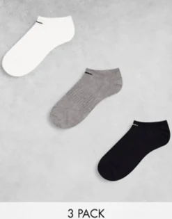 Socks & Tights*Nike Training 3 Pack Unisex Trainer Socks In Multi