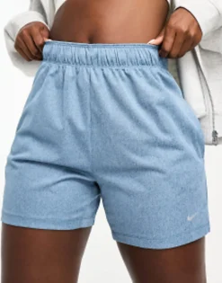 Shorts*Nike Training Attack Dri-Fit 5 Inch Shorts In Blue