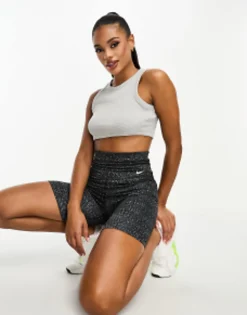 Shorts*Nike Training One Dri-Fit All Over Print Shorts In Black