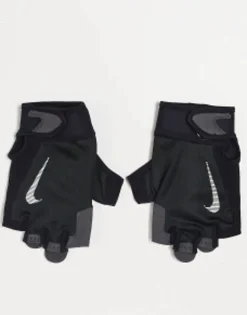 Gloves*Nike Training Ultimate Mens Fitness Gloves In Black Grey