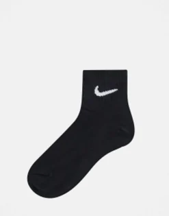 Socks & Tights*Nike Training Unisex 3 Pack Ankle Socks In Black