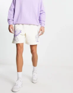 Shorts*Obey Dharma Sweatshorts In Off White