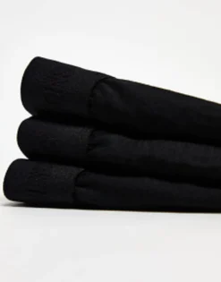 Underwear*ONLY & SONS 3 Pack Bamboo Trunks In Black