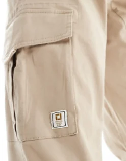 Trousers & Chinos*Only & Sons Slim Fit Cargo Trouser In Beige Crockery