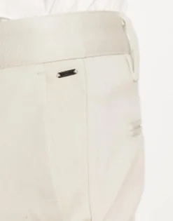 Suits & Tailoring*ONLY & SONS Slim Fit Tapered Smart Trousers In Beige Moonstruck