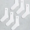 Socks*Polo Ralph Lauren 6 Pack Sport Socks In With Pony Logo White