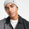 Beanies*Polo Ralph Lauren Cotton Beanie In With Logo Grey