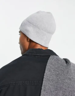Beanies*Polo Ralph Lauren Cotton Beanie In With Logo Grey