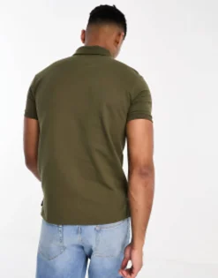 Polo Shirts*Polo Ralph Lauren Icon Logo Pique Polo Slim Fit In Mid Green