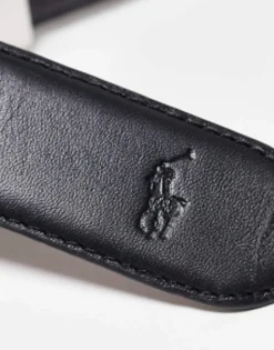 Belts*Polo Ralph Lauren Reversible Leather Belt In Black/Tan With Logo Black/Brown