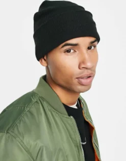 Beanies*Pull&Bear Beanie In Black