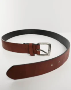 Belts*Pull&Bear Faux Leather Belt In Brown