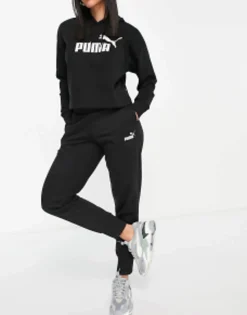 Sportswear*Puma Essentials Joggers In Black Puma Black
