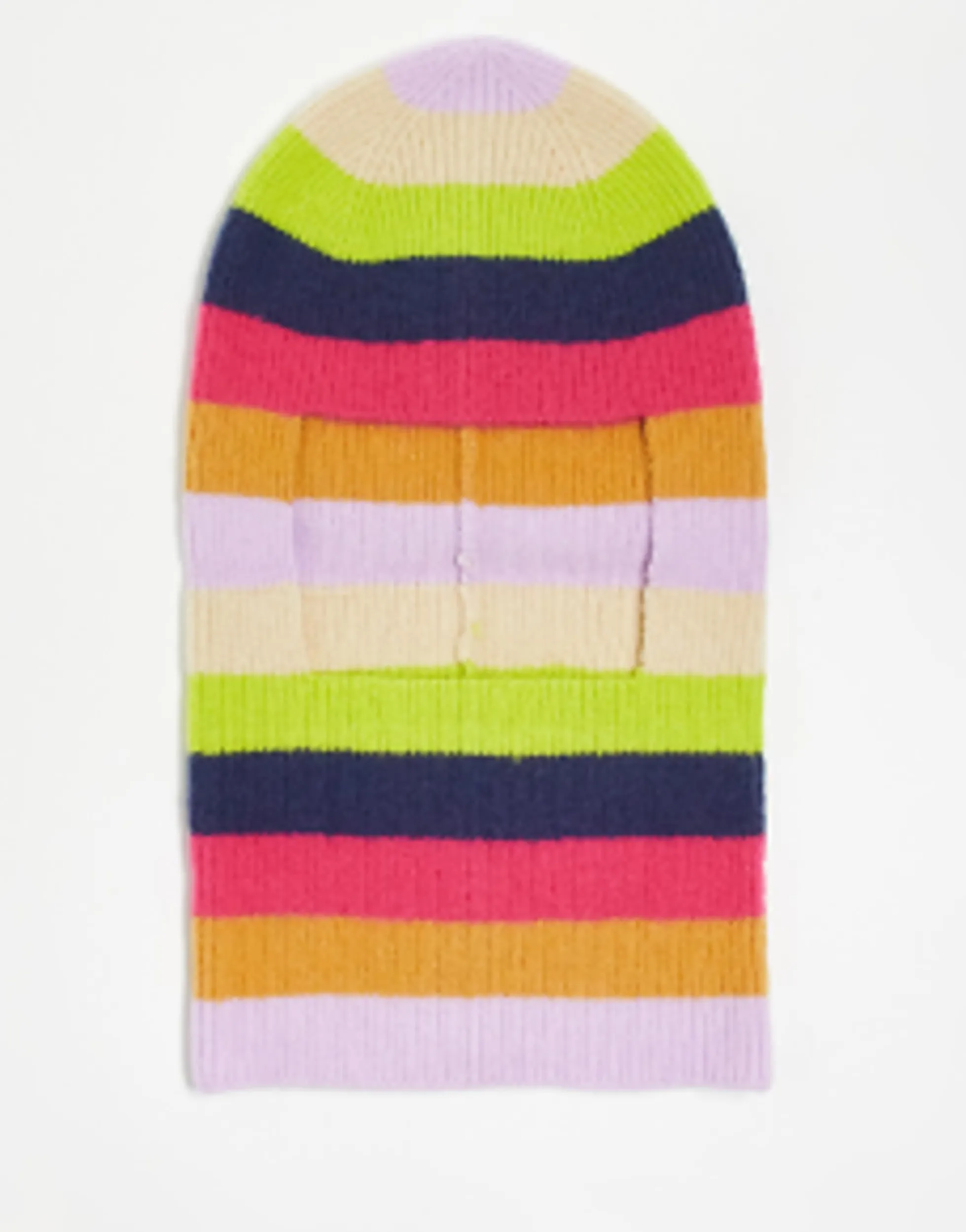 Scarves*Reclaimed Vintage Unisex Knitted Balaclava In Multi