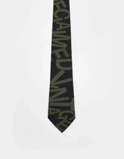 Ties*Reclaimed Vintage Unisex Branded Tie Multi