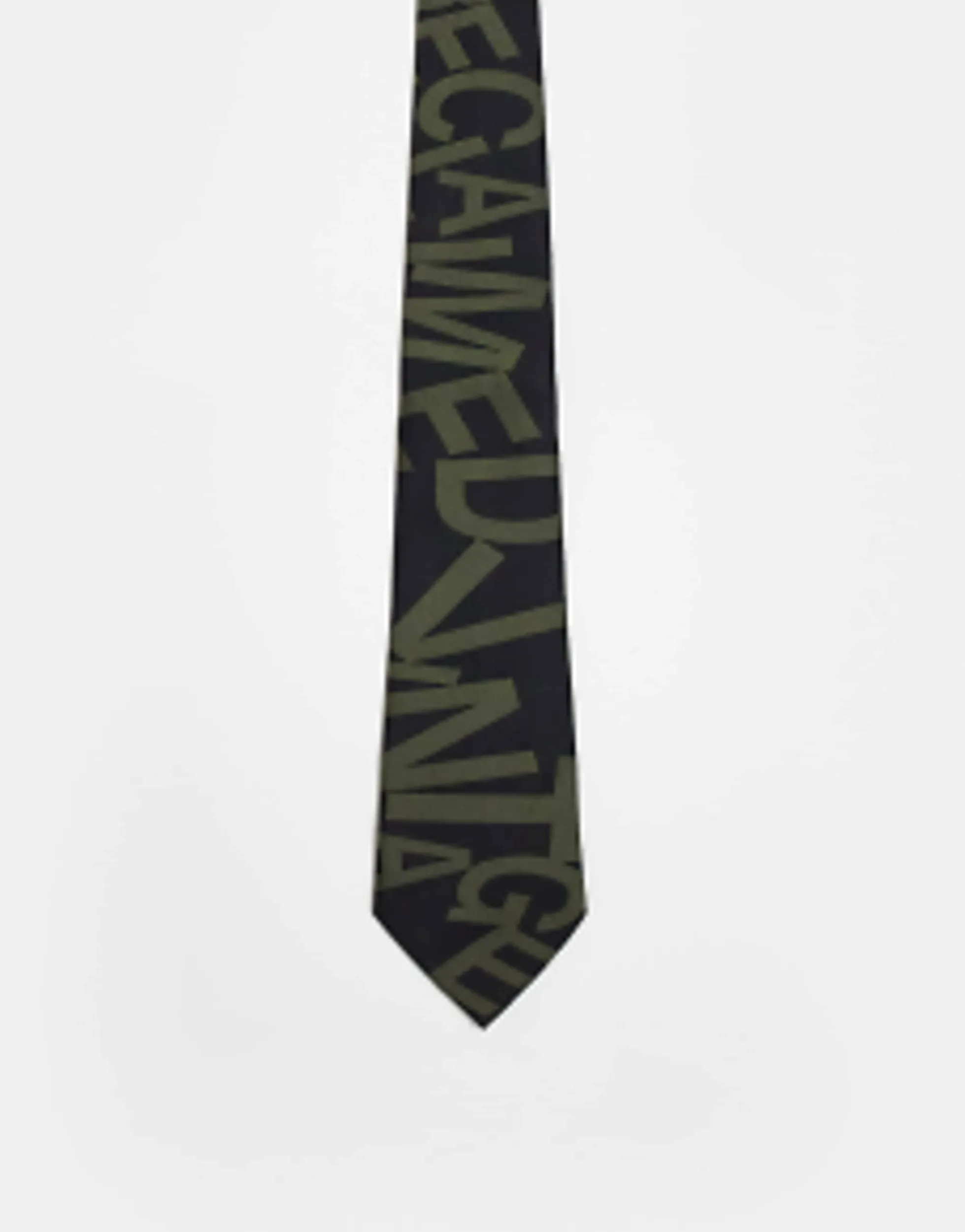 Ties*Reclaimed Vintage Unisex Branded Tie Multi