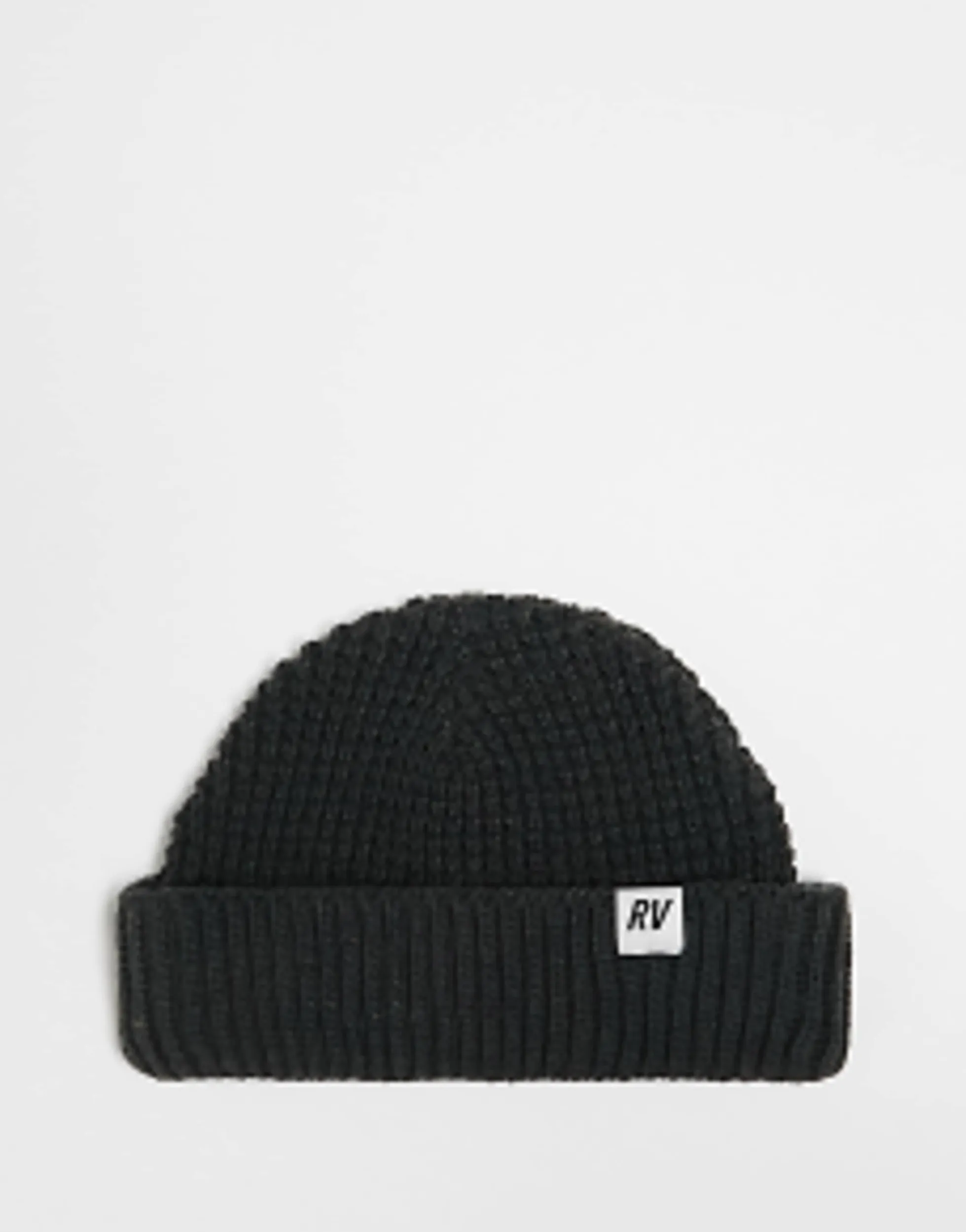 Caps & Hats*Reclaimed Vintage Unisex Waffle Beanie In Co-Ord Charcoal