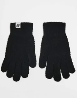 Gloves*Reclaimed Vintage Unisex Waffle Co-Ord In Black