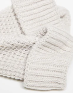 Beanies*Reclaimed Vintage Unisex Waffle Beanie In Ecru