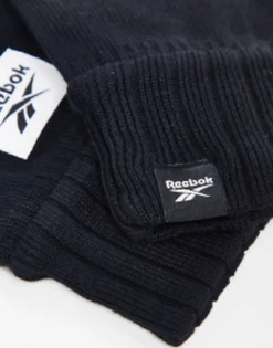 Gloves*Reebok Training Knitted Gloves In Black