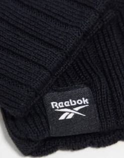 Gloves*Reebok Training Knitted Gloves In Black
