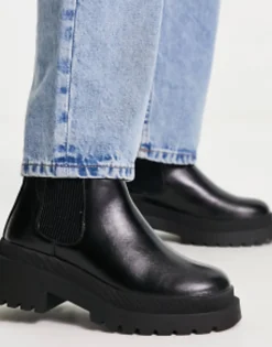 Chelsea Boots*River Island Low Ankle Chelsea Boot In Black