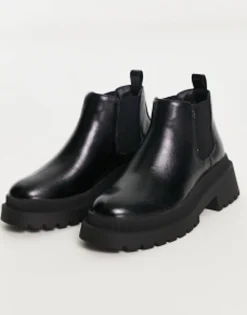Chelsea Boots*River Island Low Ankle Chelsea Boot In Black