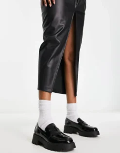 Loafers*Schuh Levi Chunky Loafer In Black