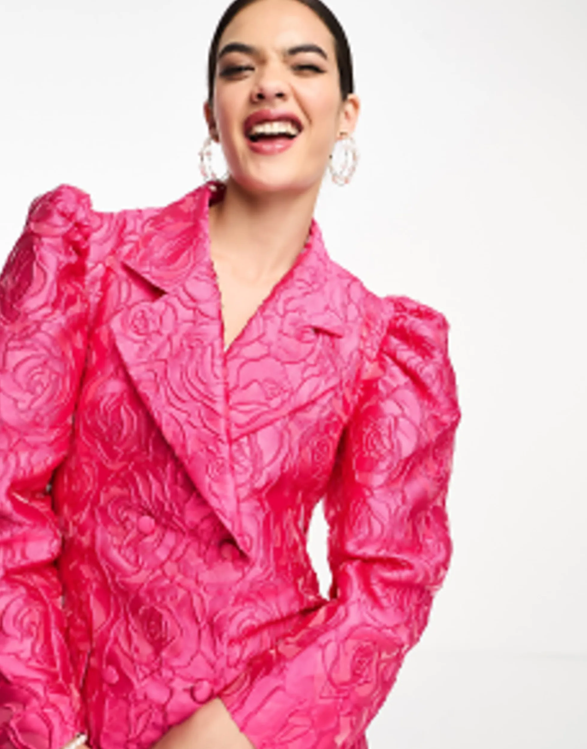 Suits & Tailoring*sister jane Jacquard Suit Co-Ord In Pink
