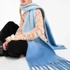 Scarves*Skinnydip Supersoft Blanket Scarf In Ombre Blue