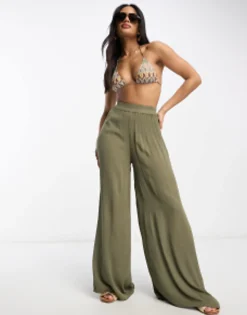 Swimwear & Beachwear*South Beach Beach Co-Ord In Khaki
