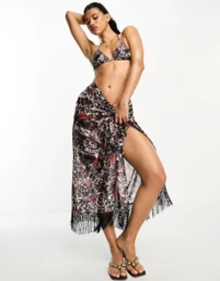 Swimwear & Beachwear*South Beach Bikini In Butterfly Print