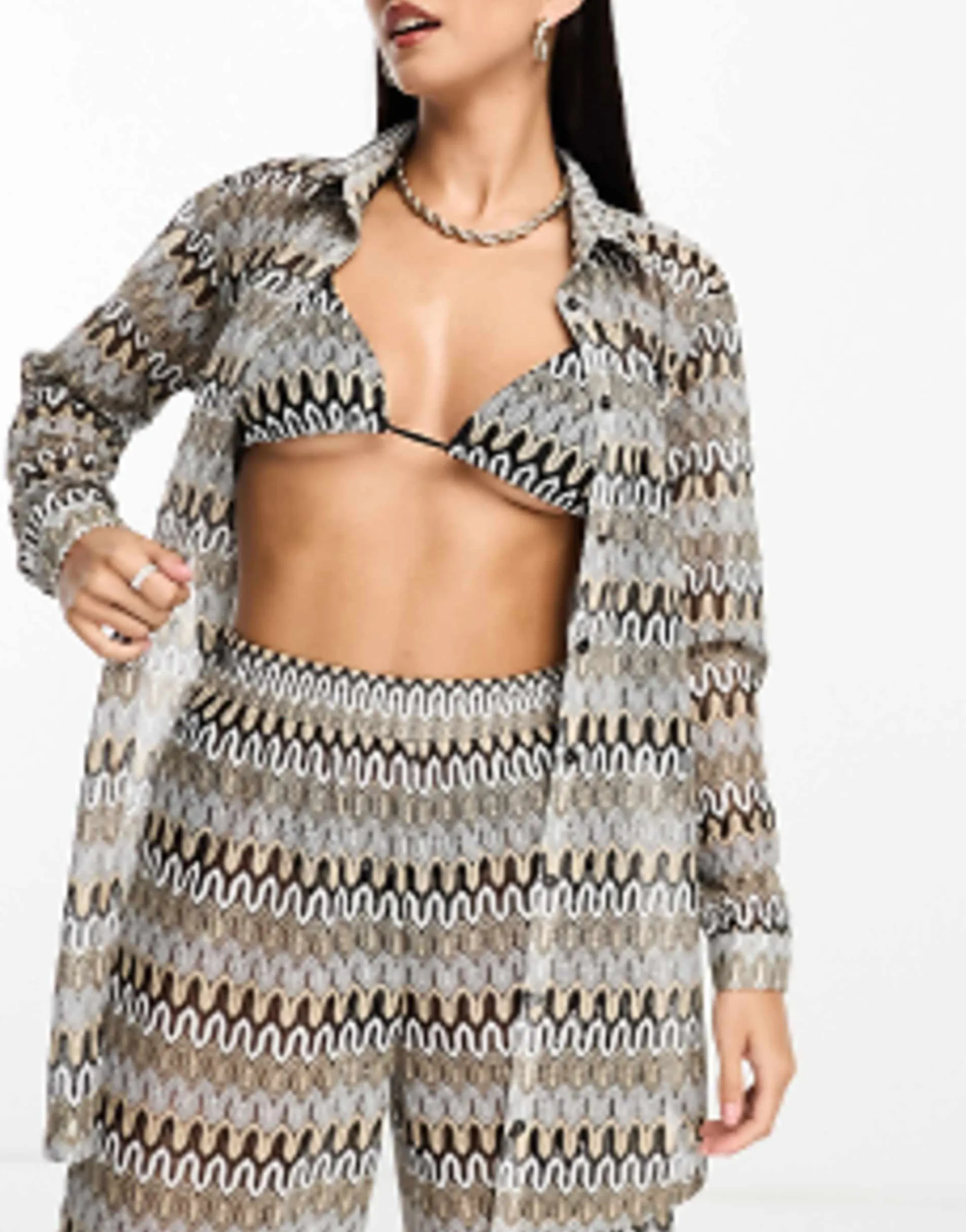 Swimwear & Beachwear*South Beach Embroidered Bikini Mix And Match