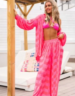 Shorts*South Beach X Miss Molly Beach Co-Ord In Pink