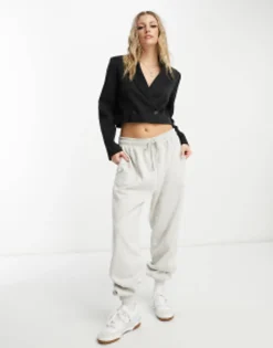 Suits & Tailoring*Stradivarius Cropped Blazer In Black