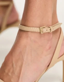 Sandals*Stradivarius Heeled Sandals In Beige