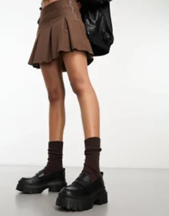 Loafers*Stradivarius Loafer In Black