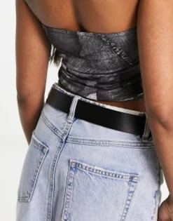 Belts*Tammy Girl Butterfly Shape Belt In Black