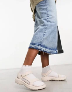 Flat Sandals*Teva Hurricane Eva Drift In Beige Neutral