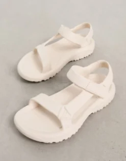 Flat Sandals*Teva Hurricane Eva Drift In Beige Neutral