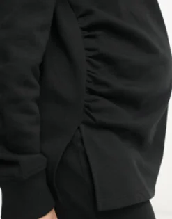 Tracksuits & Joggers*Threadbare Maternity V Neck Sweater And Jogger Tracksuit In Black