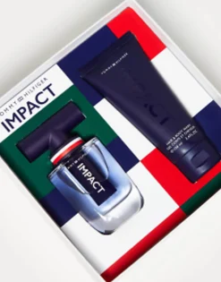 Gifts*Tommy Hilfiger Fragrances Tommy Hilfiger Impact 50Ml Edt And Hair & Body Wash 100Ml Gift Set No Colour