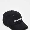 Caps*Tommy Hilfiger Logo Cap In Black