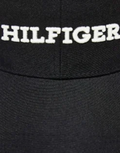 Caps*Tommy Hilfiger Logo Cap In Black