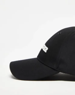 Caps*Tommy Hilfiger Logo Cap In Black