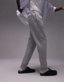 Tracksuits*Topman Classic Jogger In Marl Grey
