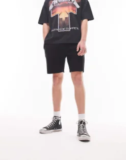 Shorts*Topman Classic Short In Black