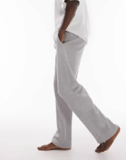 Tracksuits*Topman Lounge Waffle Straight Leg Jogger In Grey